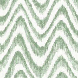 A STREET PRINT PERENNIAL BARGELLO GREEN WAVE WALLPAPER FD25406