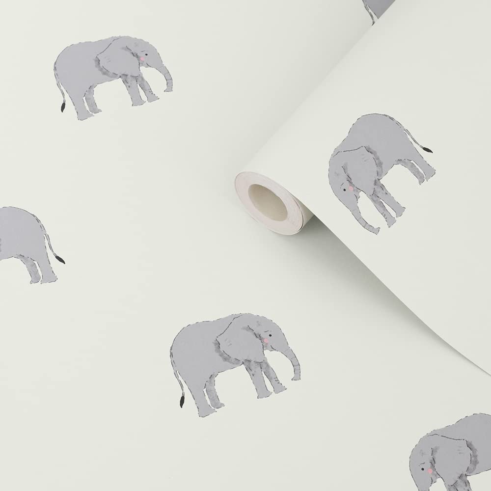 Sophie Allport Magnificent Elephants Sage Wallpaper 181523