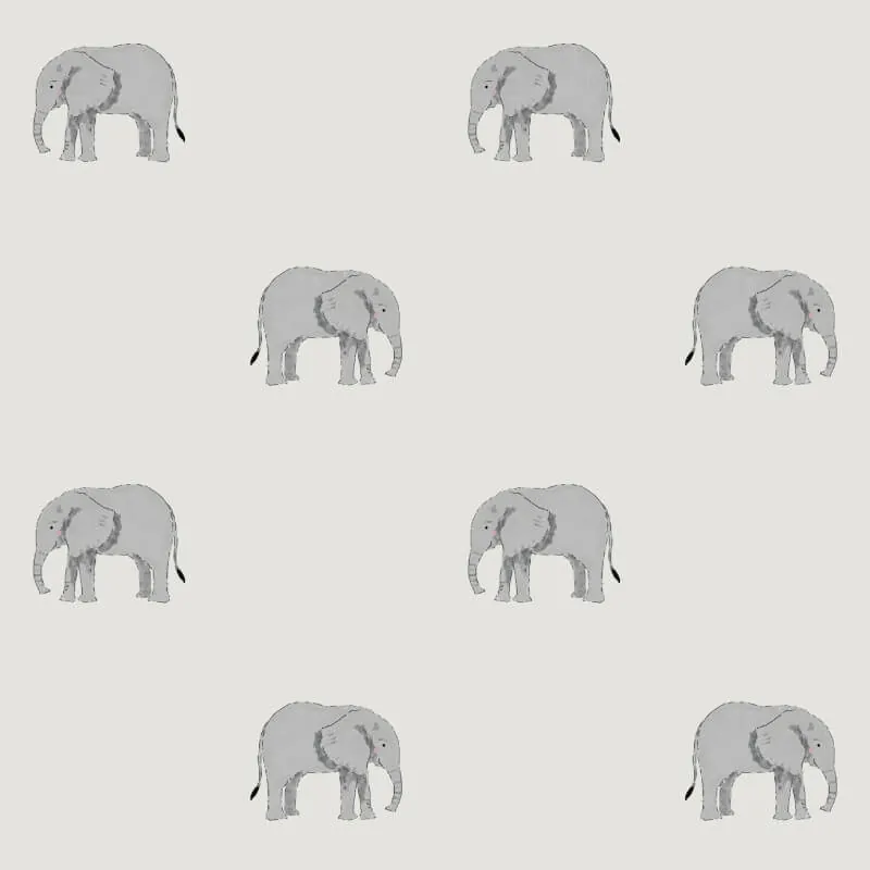 Sophie Allport Magnificent Elephants Natural Wallpaper 181522