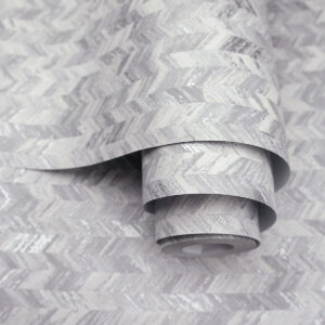 Amazonia Saram Chevron Grey Wallpaper Holden 91295